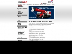 Europolfit - dźwigi na sprzedać